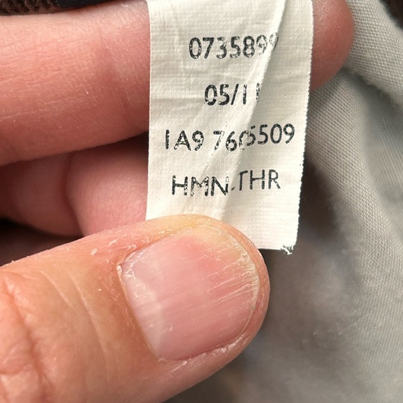 Tommy Hilfiger Women’s Brown  Corduroy Mid-Rise Straight Leg Pants, size 4 - Picture 6 of 7